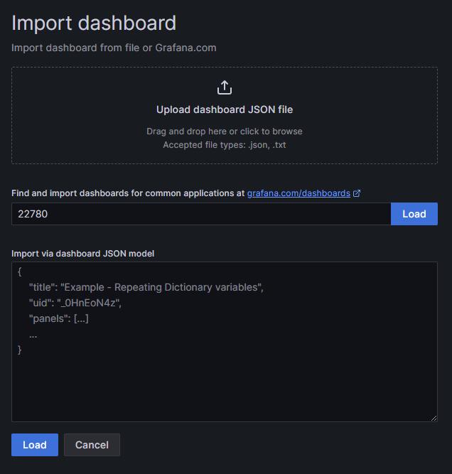 Import Dashboard2